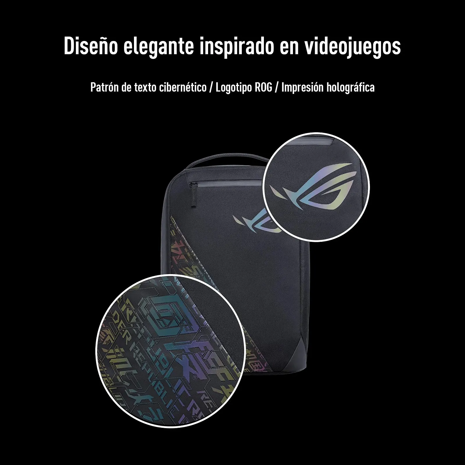 Рюкзак для ноутбука ASUS ROG BP1501G Черный, фото №5 Рюкзак для ноутбука ASUS ROG BP1501G Черный, фото №5