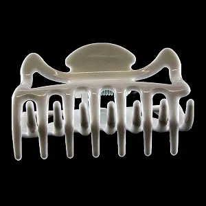 Заколка для волос WeLoveBeads 6 см белая, сделано в Германии, упаковка 2 шт. synthetic.ua - Фото 1