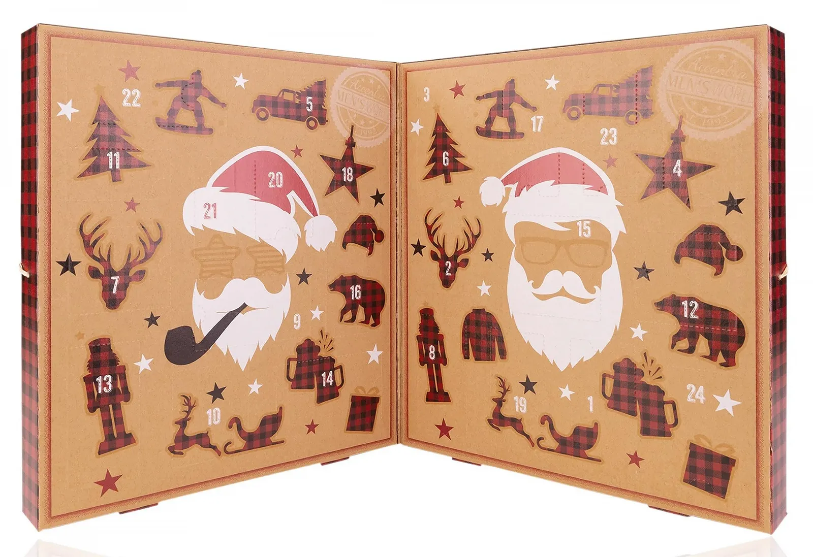 Адвент-календар для догляду за тілом Santa Book для чоловіків 2025 - Різдвяний календар для догляду за тілом, фото №2 Адвент-календар для догляду за тілом Santa Book для чоловіків 2025 - Різдвяний календар для догляду за тілом, фото №2