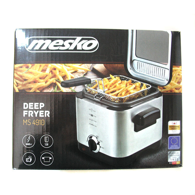 Фритюрница Mesko MS 4910 1.5 л 008323 серебристый , фото №3