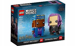 Детский конструктор LEGO Brick Headz Кингсли Шеклболт и Нимфадора Тонкс (40618) - Фото 1