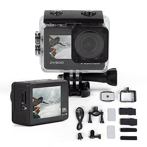 Екшн-камера PRIXTON DV800 Спортивна 5K Dual-Display WiFi мобільний додаток оптичний стабілізатор - Фото 1