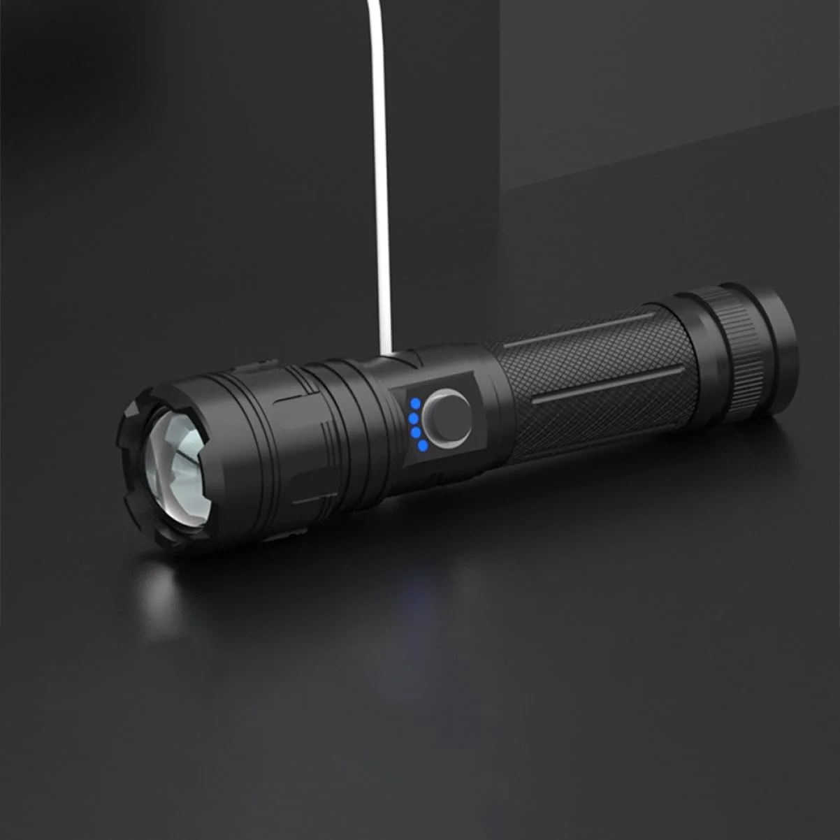 Ліхтарик HEMOTON з сильним світлом Маленький яскравий світлодіодний ліхтарик-ручка P50, фото №3