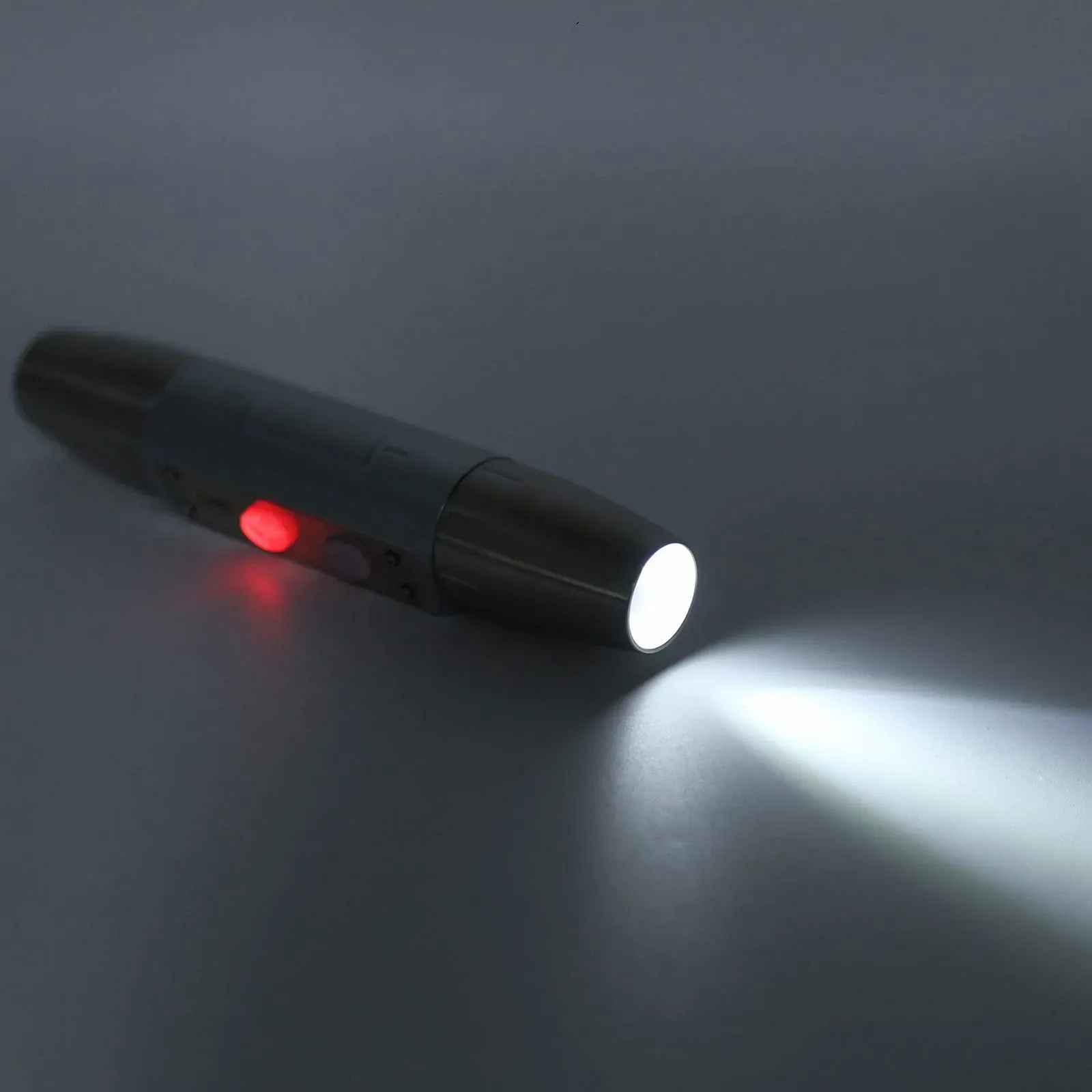 Профессиональный идентификационный фонарь для ювелирных изделий plplaaoo 4 Lights USB Rechargeable Bright Torch для геммологов Бриллиантовый ювелир из высококачественной нержавеющей стали Алюминиевый сплав 15 cm 263 g, фото №3