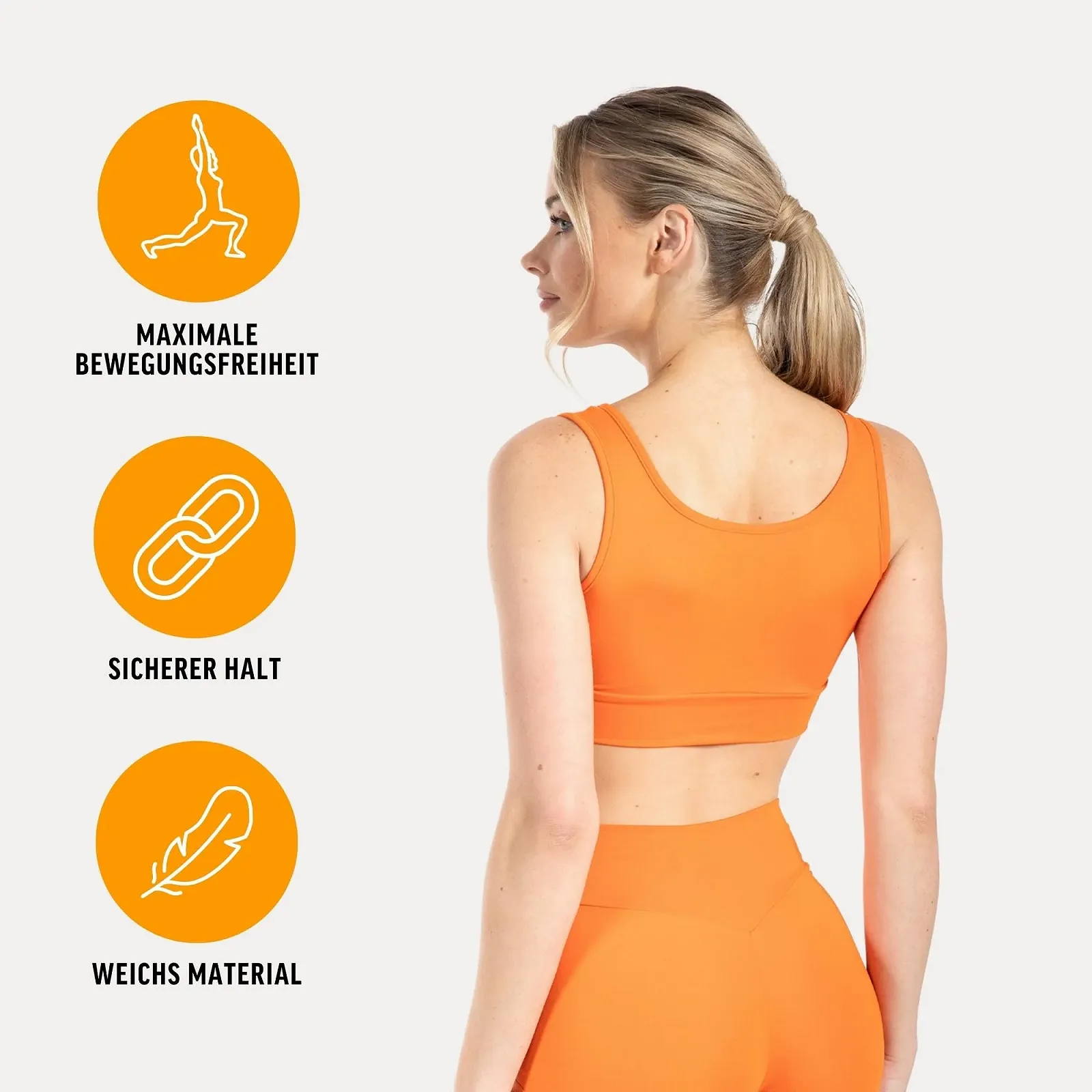 Спортивный бра SMILODOX Adelynn Yoga Bra с широкой резинкой под грудью и 3D-принтом, фото №2 Спортивный бра SMILODOX Adelynn Yoga Bra с широкой резинкой под грудью и 3D-принтом, фото №2