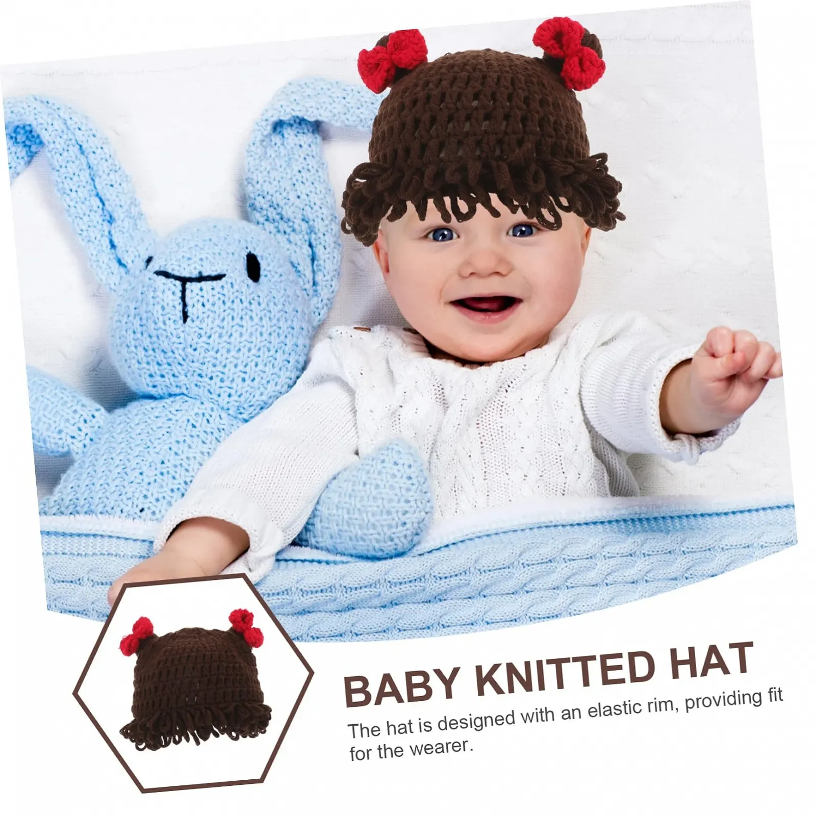 Шапка LIFKOME Дитяча зимова В'язана, фото №6 Шапка LIFKOME Дитяча зимова В'язана, фото №6