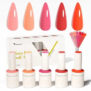 Гель-лак VENALISA Набір 5 кольорів 2501 - Фото 1