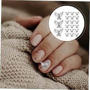 Метелик Healeved, 3 набори, сріблястий колір synthetic.ua - Фото 1