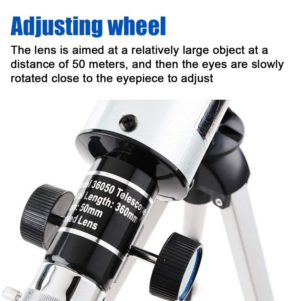 Телескоп Opes HD 50 mm висока потужність для дітей і дорослих, фото №3