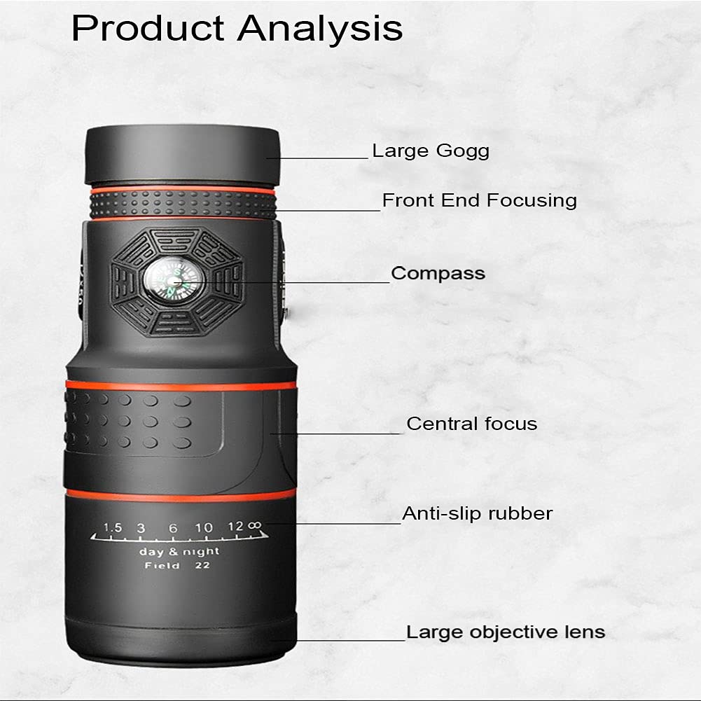 Монокуляр Kitlay 12X52, фото №4 Монокуляр Kitlay 12X52, фото №4