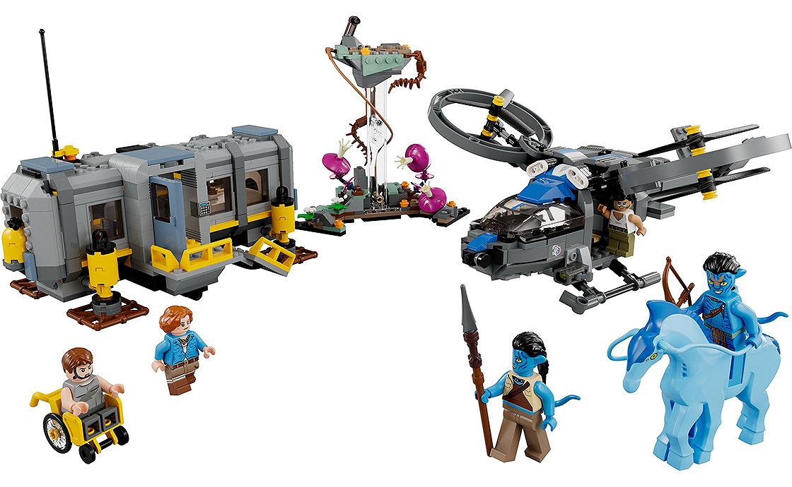 Детский конструктор LEGO Avatar Мобильная станция ОПР и конвертоплан Самсон в горах Аллилуйя (75573), фото №2