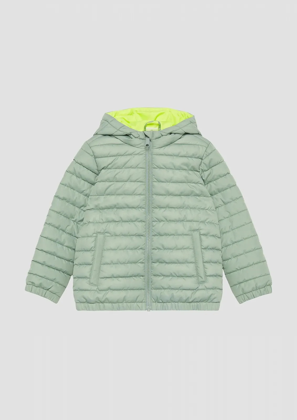 Легка стьобана куртка s.Oliver з декоративними світловідбиваючими деталями, фото №5