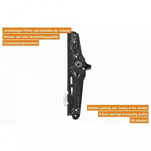 Склопідйомник VAICO V20-8247 Original VAICO Quality для BMW, задній правий synthetic.ua - Фото 1