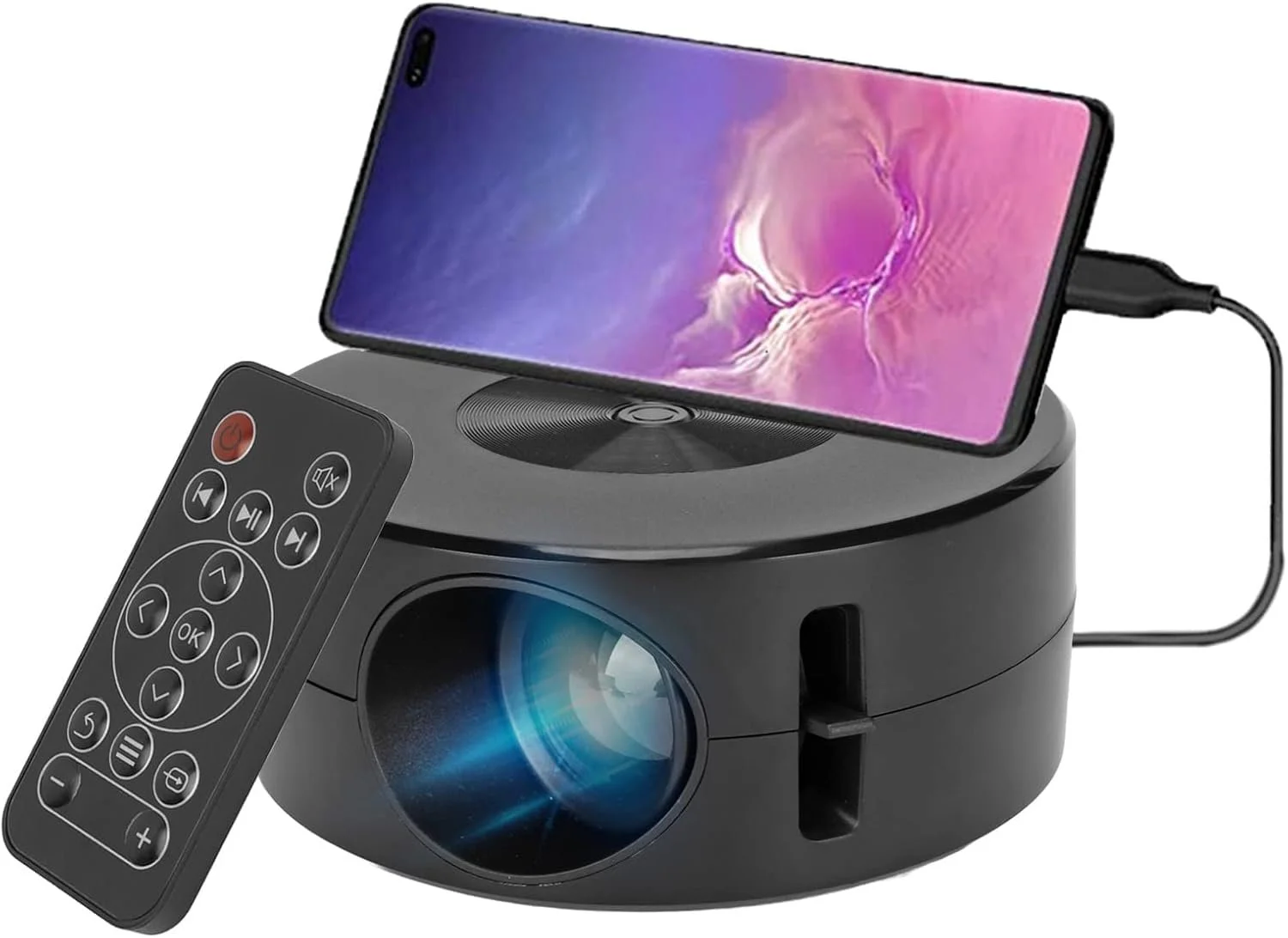 Проектор Feegow YT200 Black Full HD Wi-Fi, фото №1