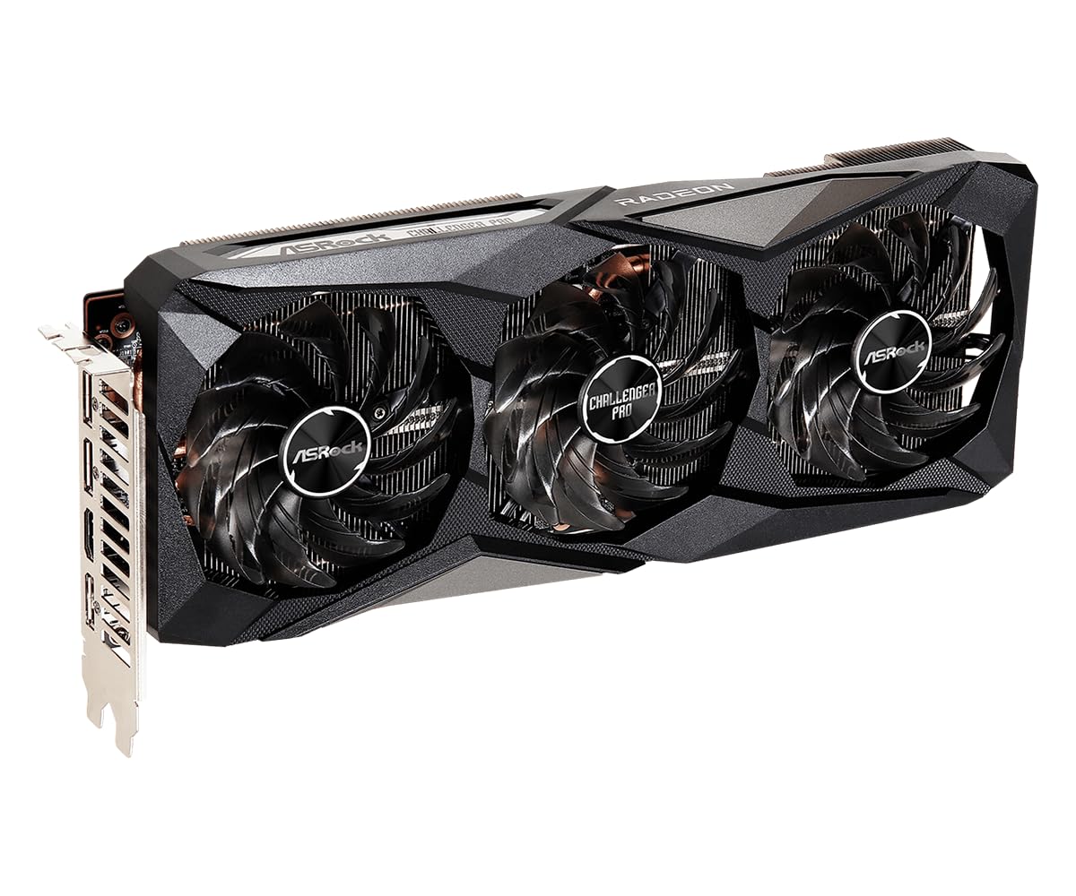 VGA ASRock RX6750 XT 12GB CLP 12GO, фото №4 VGA ASRock RX6750 XT 12GB CLP 12GO, фото №4