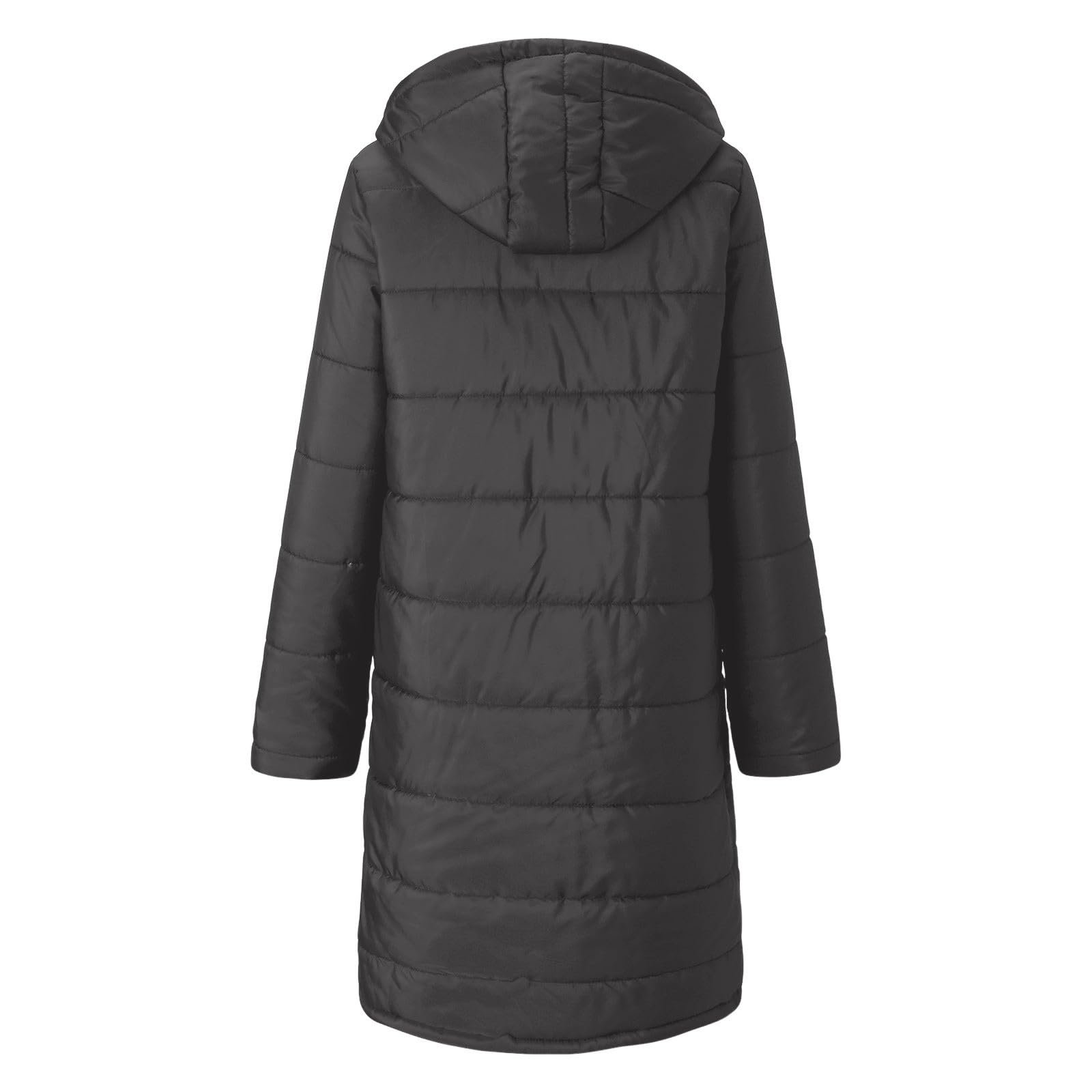 Жіноче пальто Зимова куртка Жіноча тепла довга, фото №2