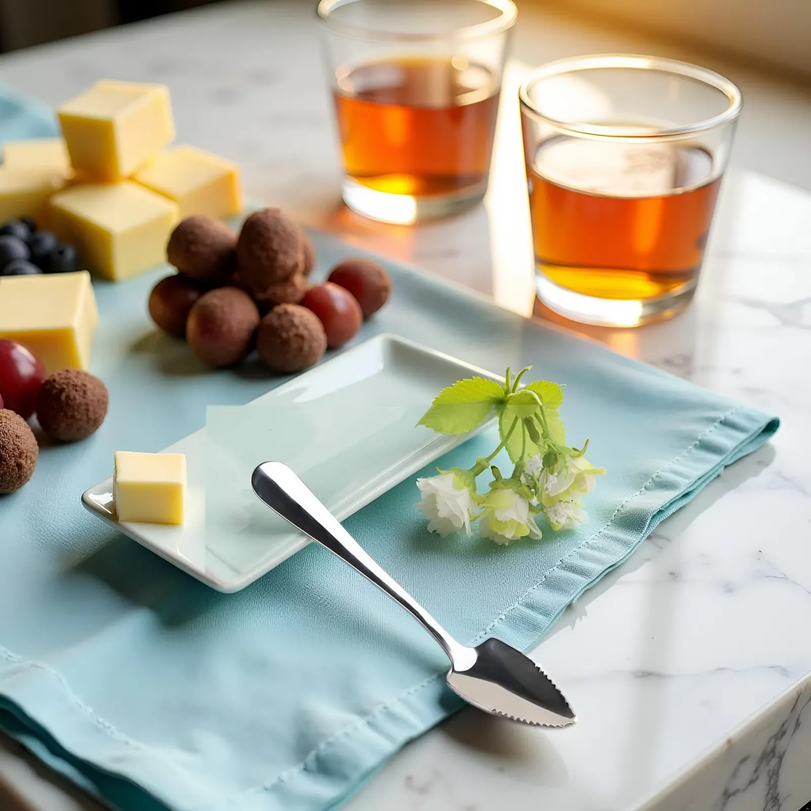 Ложка для грейпфрута з довгою ручкою з нержавіючої сталі 15.5 см, фото №4