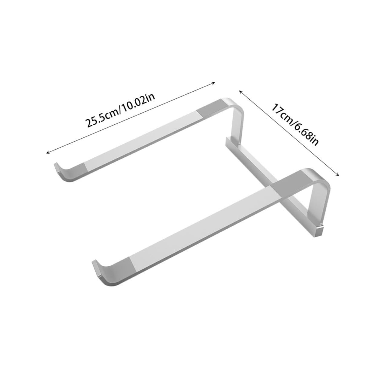 Підставка для ноутбука алюмінієва регульована по висоті ергономічна настільна, фото №2