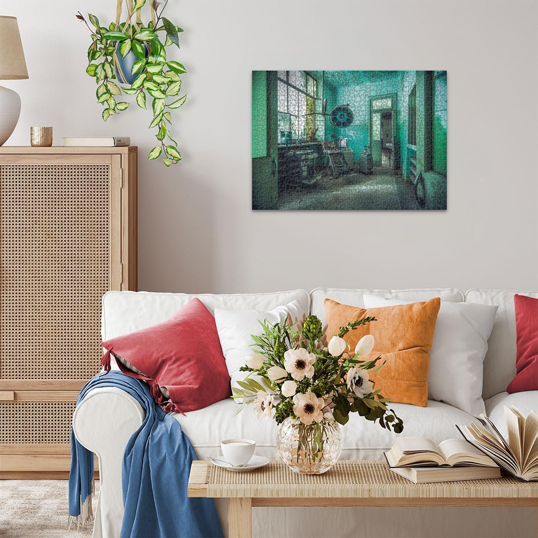 Пазл Ravensburger Lost Places 12000177 The Madhouse 1000 деталей, фото №5 Пазл Ravensburger Lost Places 12000177 The Madhouse 1000 деталей, фото №5