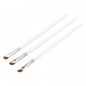 Пензлі ANKROYU для брів, для підводки очей, скошений, ультратонкий, з комфортною ручкою. - Фото 1