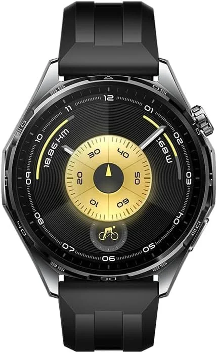 Смарт-годинник HUAWEI Watch GT 6 46mm / NFC / GPS / Wi-Fi / Bluetooth 6.0 / Вологозахист 5 АТМ, IP69 / До 21 дня роботи / Швидка зарядка / HarmonyOS / Black (Atum-B19F), фото №3
