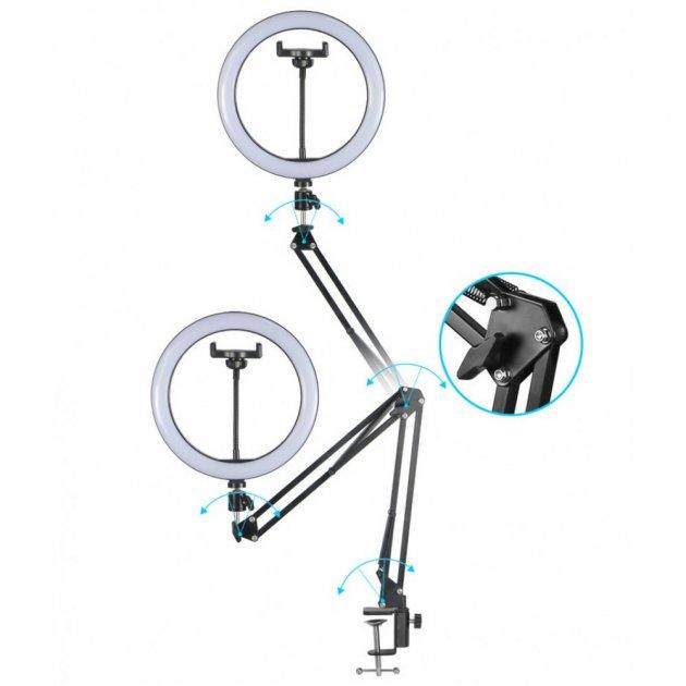 Настольная кольцевая Led лампа 30см селфи, фото №3