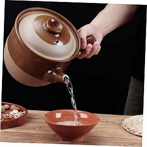 Горщик для приготування китайської медицини VALICLUD жаростійкий з ергономічною ручкою synthetic.ua - Фото 1