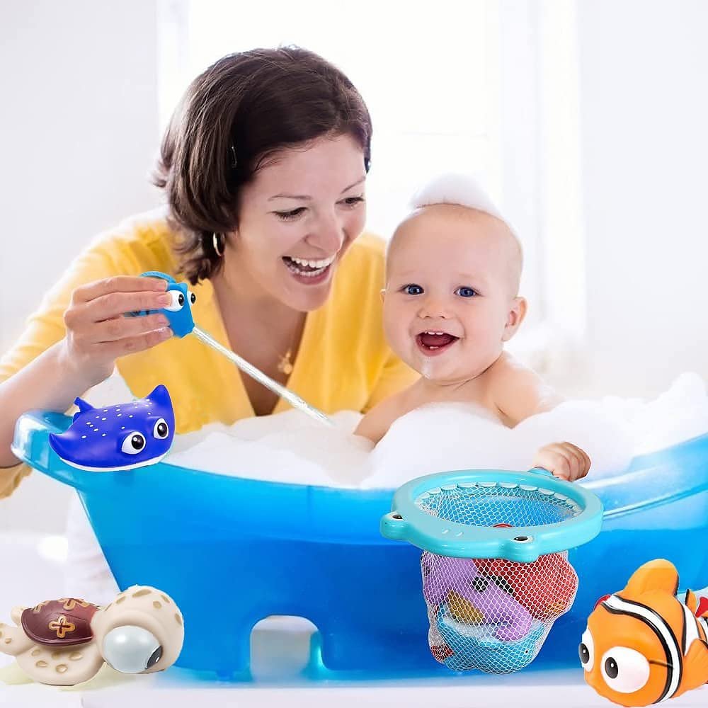 Игрушка для ванны В поисках Немо, 9 шт, фото №3