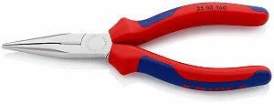 Купить Плоскогубцы Knipex 25 05 160 SB, хромированное покрытие, с мягкой ручкой, многоцветные, 160 мм - Фото 1 Плоскогубцы Knipex 25 05 160 SB, хромированное покрытие, с мягкой ручкой, многоцветные, 160 мм - Фото 1