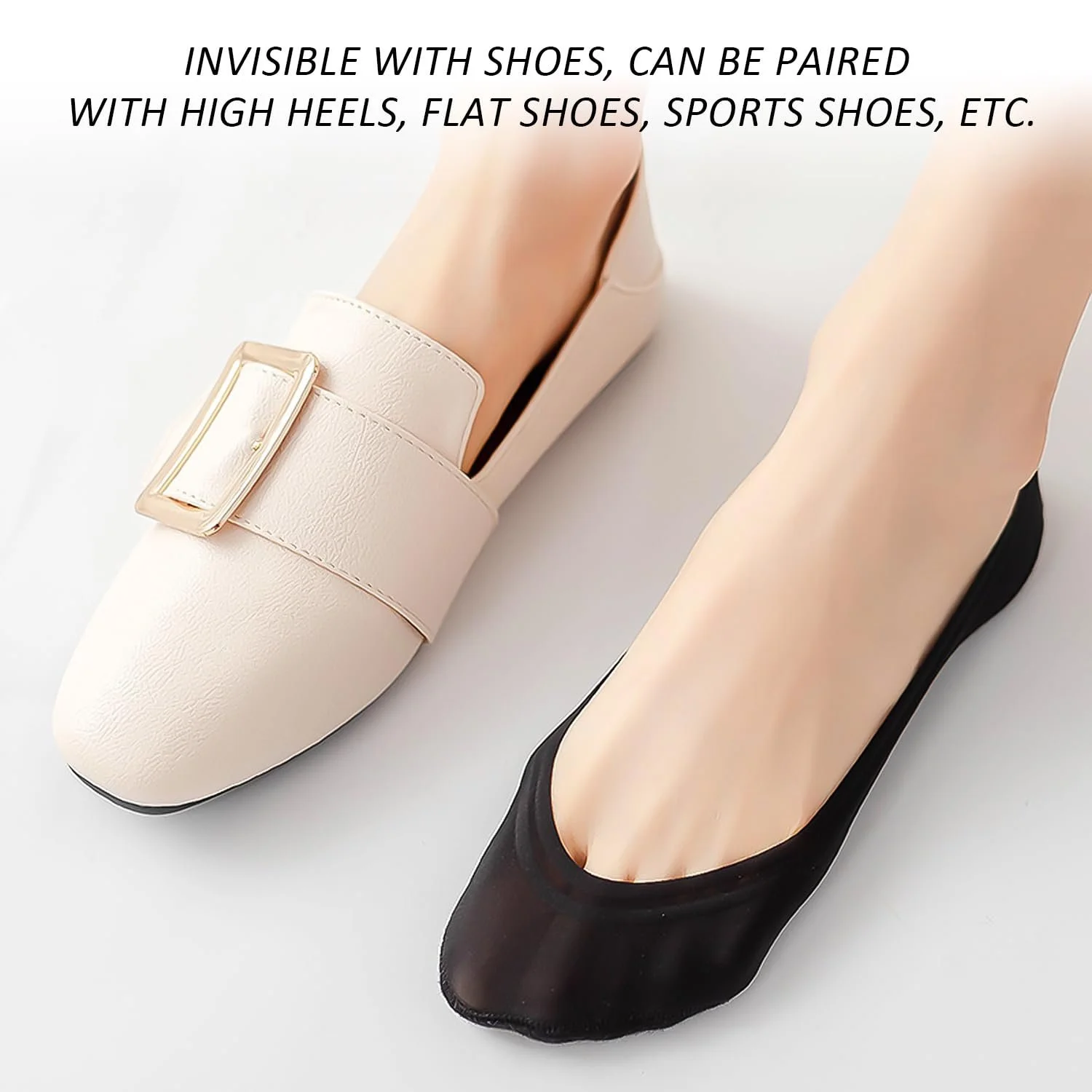 Шкарпетки Ice Silk Non-Slip, 10 пар, Жіночі, Розмір 35-40, фото №5 Шкарпетки Ice Silk Non-Slip, 10 пар, Жіночі, Розмір 35-40, фото №5