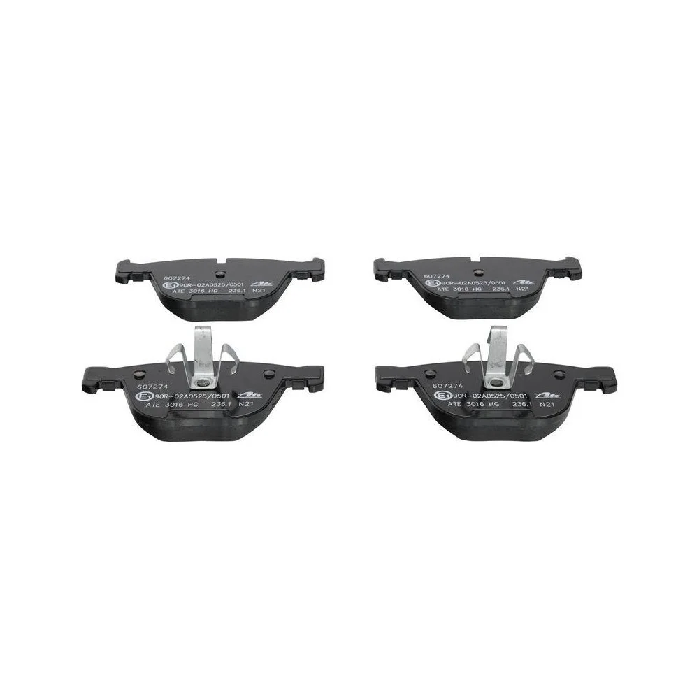 Комплект гальмівних колодок, дискове гальмо ATE 13.0460-7274.2 для BMW, задня вісь, фото №1