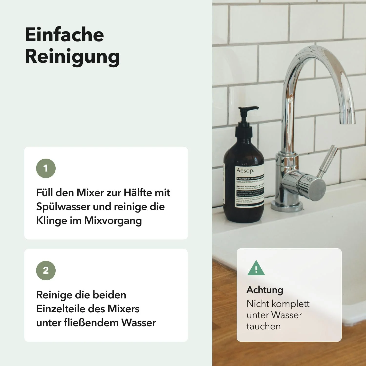 Портативний блендер Motai для напоїв і смузі 75 Ватт, фото №7