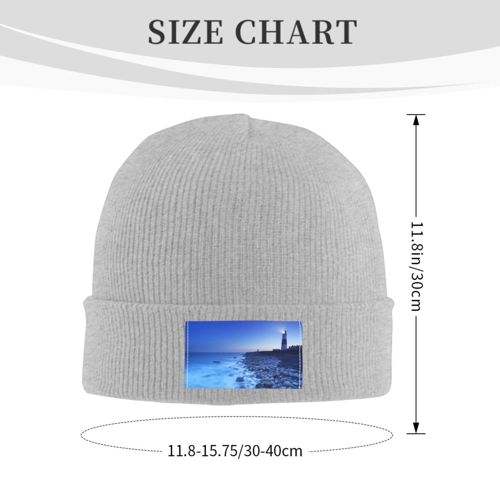 Шапка JBYJBX The Seaside Lighthouse Print Осень-Зима, фото №3 Шапка JBYJBX The Seaside Lighthouse Print Осень-Зима, фото №3