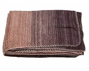 Одеяло David Fussenegger Savona Короткий ворс 150 x 200 см Цветовой градиент Средний коричневый - Фото 1