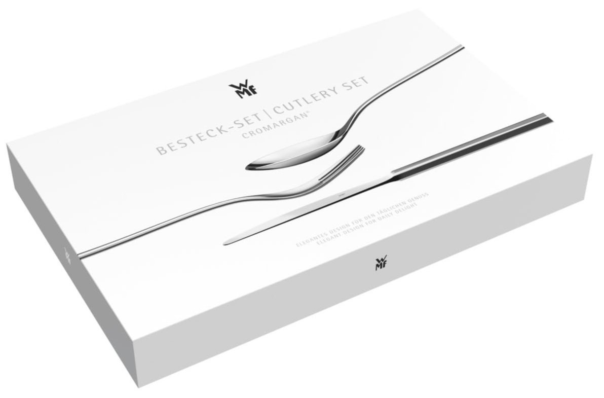 Набор столовых приборов WMF Boston / 30 предметов / Нержавеющая сталь / Серебристый, фото №7