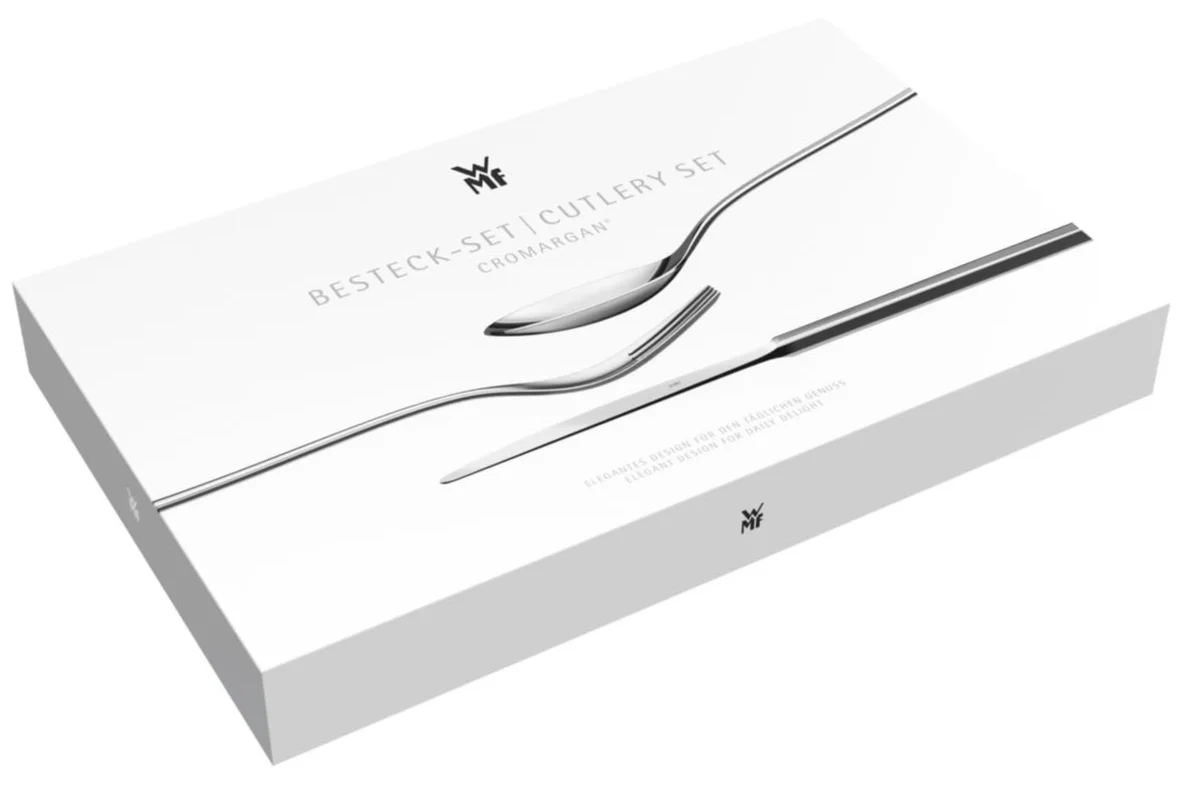 Набор столовых приборов WMF Boston / 30 предметов / Нержавеющая сталь / Серебристый, фото №7