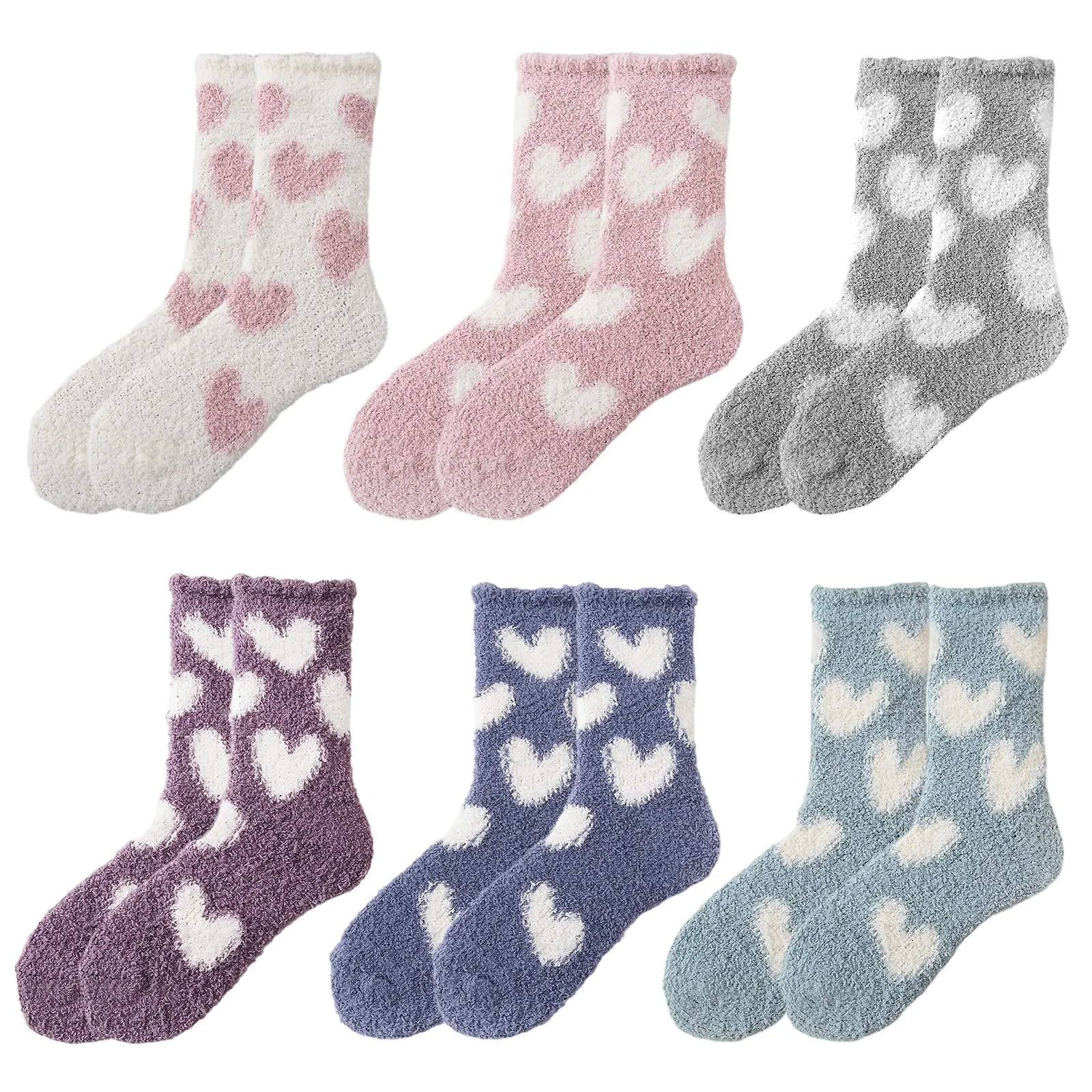 Шкарпетки Жіночі Cuddly Бавовняні для сну, 6 шт, фото №1 Шкарпетки Жіночі Cuddly Бавовняні для сну, 6 шт, фото №1