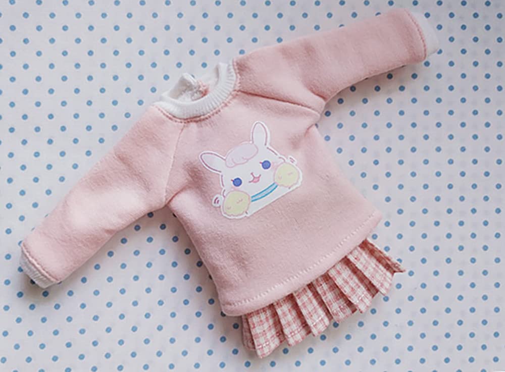 Одежда XiDonDon BJD Fashion Jumper + Юбка 2-Piece Set для кукол Blyth, Ob24, Licca, Azone (многоцветный2), фото №3 Одежда XiDonDon BJD Fashion Jumper + Юбка 2-Piece Set для кукол Blyth, Ob24, Licca, Azone (многоцветный2), фото №3