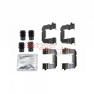 Комплект аксесуарів, гальмівні колодки METZGER 109-0157 Передня вісь - Фото 1