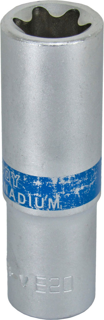 Головка торцева висока E-профіль 1/2 E-20мм. King ROY 31987-E20, фото №1