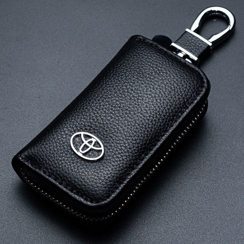 Брелок Тойота чорний Toyota сумка для ключів чехол креативний захисний чохол ключниця, фото №1 Брелок Тойота чорний Toyota сумка для ключів чехол креативний захисний чохол ключниця, фото №1