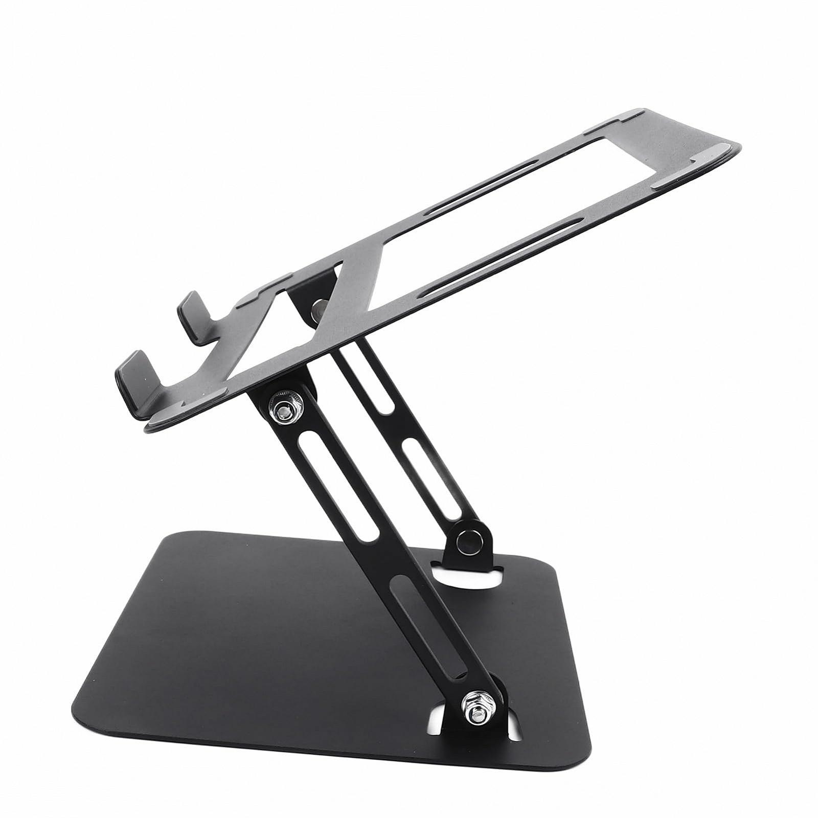Подставка для ноутбука и планшета, складная, регулируемая по высоте, углеродистая сталь, 180 градусов, фото №9