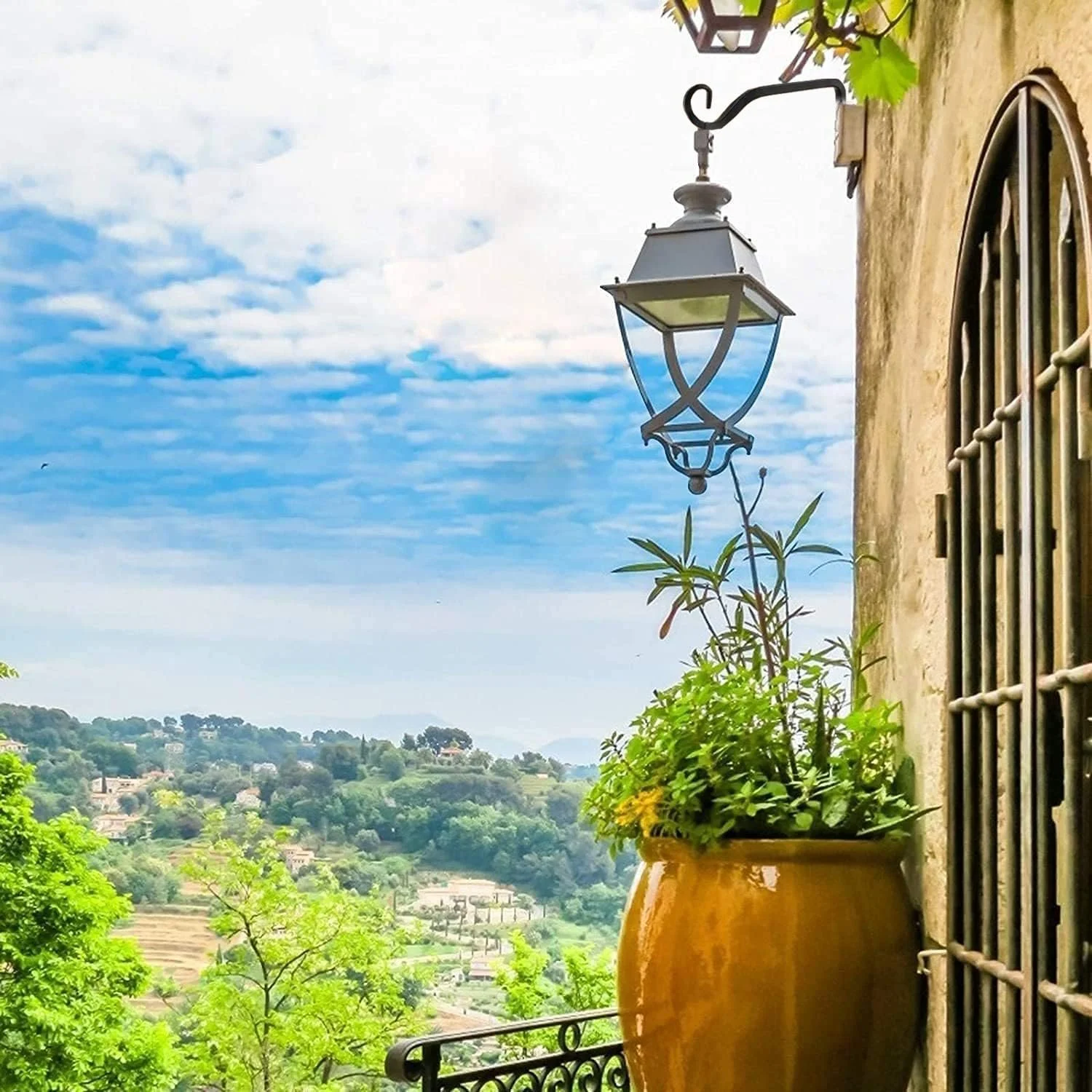 Тримач для рослин настінний 2 штуки 15 см Чорний для кошиків та ліхтарів, фото №7 Тримач для рослин настінний 2 штуки 15 см Чорний для кошиків та ліхтарів, фото №7