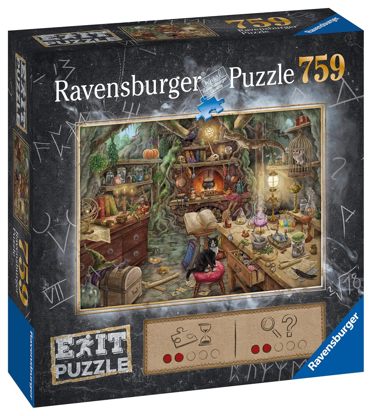 Пазл-квест Ravensburger EXIT Puzzle 19952 Hexenküche 759 деталей, фото №2
