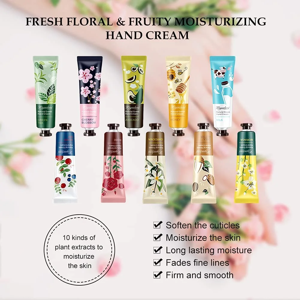 Крем для рук Набір кремів для рук Подарунковий 10 шт, фото №4