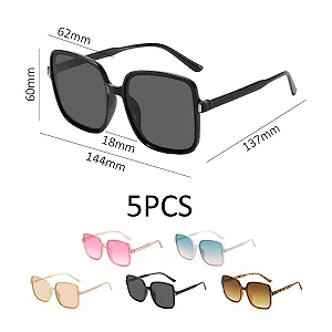 Солнцезащитные очки Квадратные Модные YSJCHEBS Градиентные synthetic.ua - Фото 1