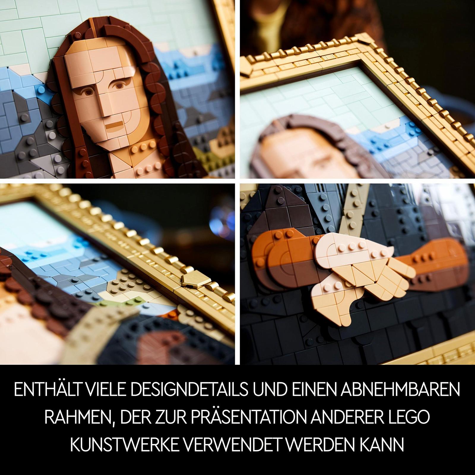 Набір LEGO Art Mona Lisa для дорослих, фото №5