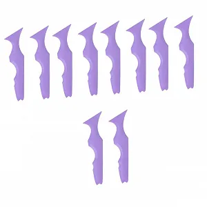 Аплікатори для підводки Beaupretty 10 шт, силіконові трафарети - Фото 1