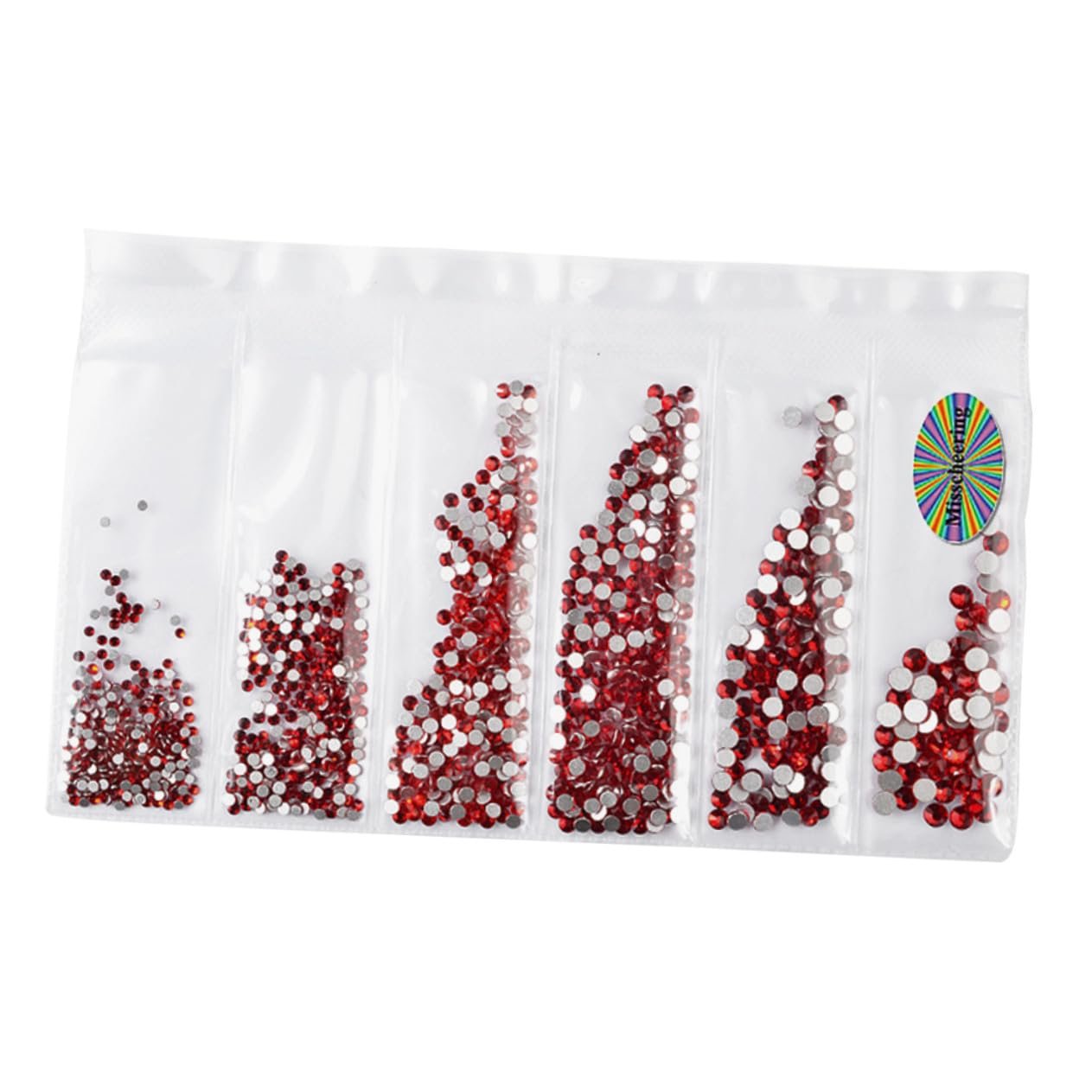 Стрази Червоний OUNONA 1364 шт., фото №1