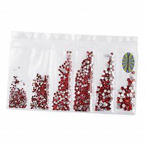 Стразы Красный OUNONA 1364 шт. - Фото 1